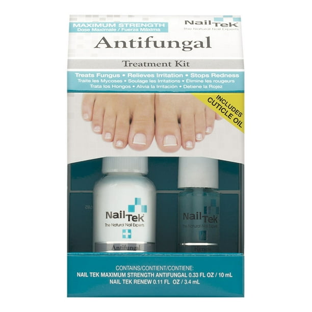 Nail Tek Antifungal Treatment Kit 2 Piece Set Includes Anti Fungal Renew Walmart Com Walmart Com