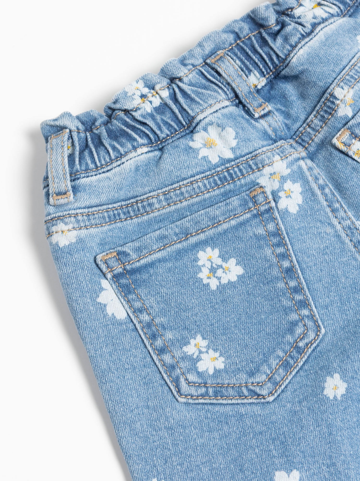 Wonder Nation Toddler Girl Fashion Denim Jeans, Sizes 12M-5T