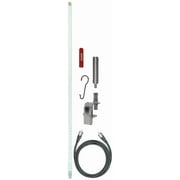 FIRESTIK - FS364A8A-W 3 FOOT 650 WATT SINGLE MIRROR MOUNT CB ANTENNA KIT IN WHITE