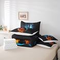 thumbnail image 6 of Homewish Guitar Print 7 Pieces Bedding Comforter Set,Rock Music Full Bedding Set,Musical Instrument Lovers Fitted Sheet Flat Sheet For Boys Kids,Ultra Soft Home Decor, 6 of 8