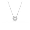 thumbnail image 1 of Collar Swarovski Ariana Grande con forma de corazón de cristal angelical, 1 of 8