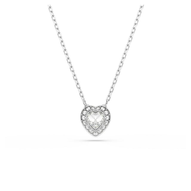Collar Swarovski Ariana Grande con forma de corazón de cristal angelical