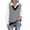 Houndstooth Black and White, variant on Zeagoo Women's Sweater Vest Chic Sleeveless V Neck Oversized Pullover Knitted Tops Fall Sweater