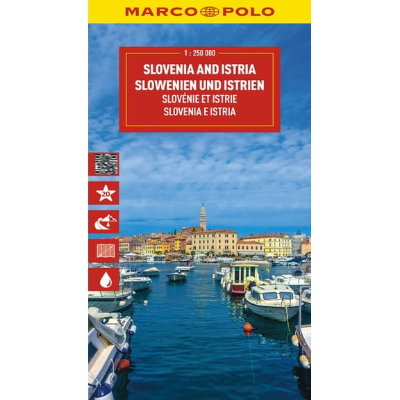 Marco Polo Maps Slovenia and Istria Marco Polo Map, (Paperback)