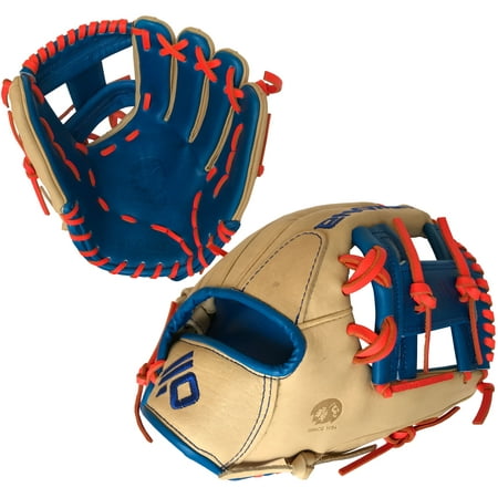 Nokona 2019 SKN Series 11.5 Inch SKN-6-RY Baseball Glove - Neon Orange (Best Baseball Gloves 2019)