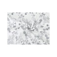 thumbnail image 4 of Women's Line Chrysanthemum Pattern Scarf Square 26.7''X26.7'' Elegant Neck Scarves for Thanksgiving  Gift One Size White, 4 of 6