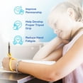 thumbnail image 4 of The Original OT Invented & Patented SportWriter, Hand Made in The USA, Handwriting Aid for a Proper Tripod Grip, Finger Position & Better Penmanship. Great for Kindergarten Age & Up (4 Pack), 4 of 8