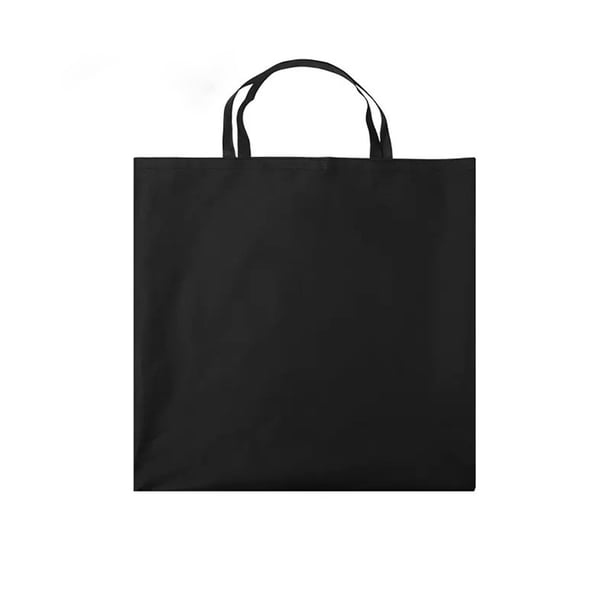 Sonducket Bolsa de almacenamiento a prueba de polvo, plegable, para compras, comestibles, reutilizable, de bolsillo, bolsos de hombro para tumbonas de carpas Negro/L Sonducket OD032303-01