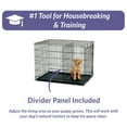 MidWest Homes for Pets Newly Enhanced Single Door iCrate Dog Crate