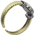thumbnail image 3 of Blekon Collections Analog Quartz Womens 26mm Twisted Designed Bangle Watch, 3 of 5