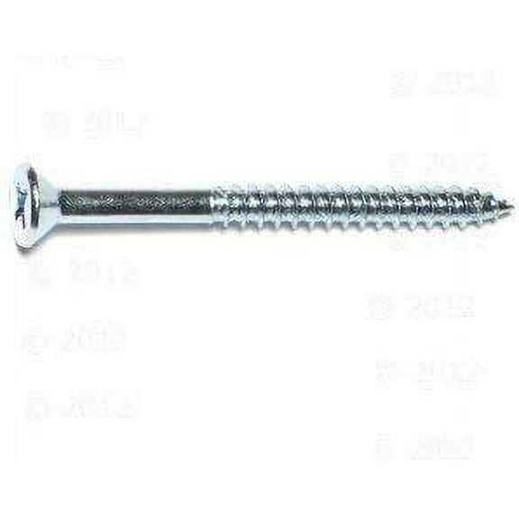 1/4 x 3 Phillips Flat Wood Screw 100 pieces
