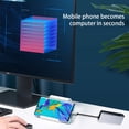 thumbnail image 3 of Seitruly USB-C LC10 Hub Office Home Unidad de expansión con conector de lector Extensor de transmisión de alta velocidad Reemplazo para Lenovo Thinkplus Electrónica, 3 of 6