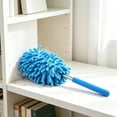 thumbnail image 5 of Microfiber Extendable Hand Duster - Washable Telescopic Pole Car Cleaning Brush, Retractable for High Shelves, Ceiling (Blue, 1 Pack), 5 of 5