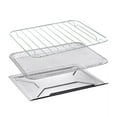 thumbnail image 5 of Gourmia Digital 4-Slice Toaster Oven Air Fryer with 11 Cooking Functions Stainless Steel Gray, 5 of 5