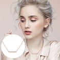 thumbnail image 2 of Exquisito Collar Femenino y Lindo Colgante Inicial CHOKER Collar, 2 of 2
