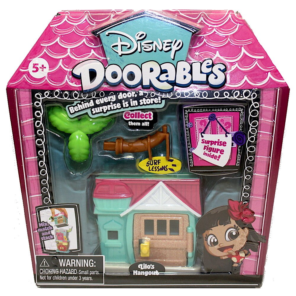 Lilo's Hangout with Surprise Figure Disney Doorables Mini Playset 