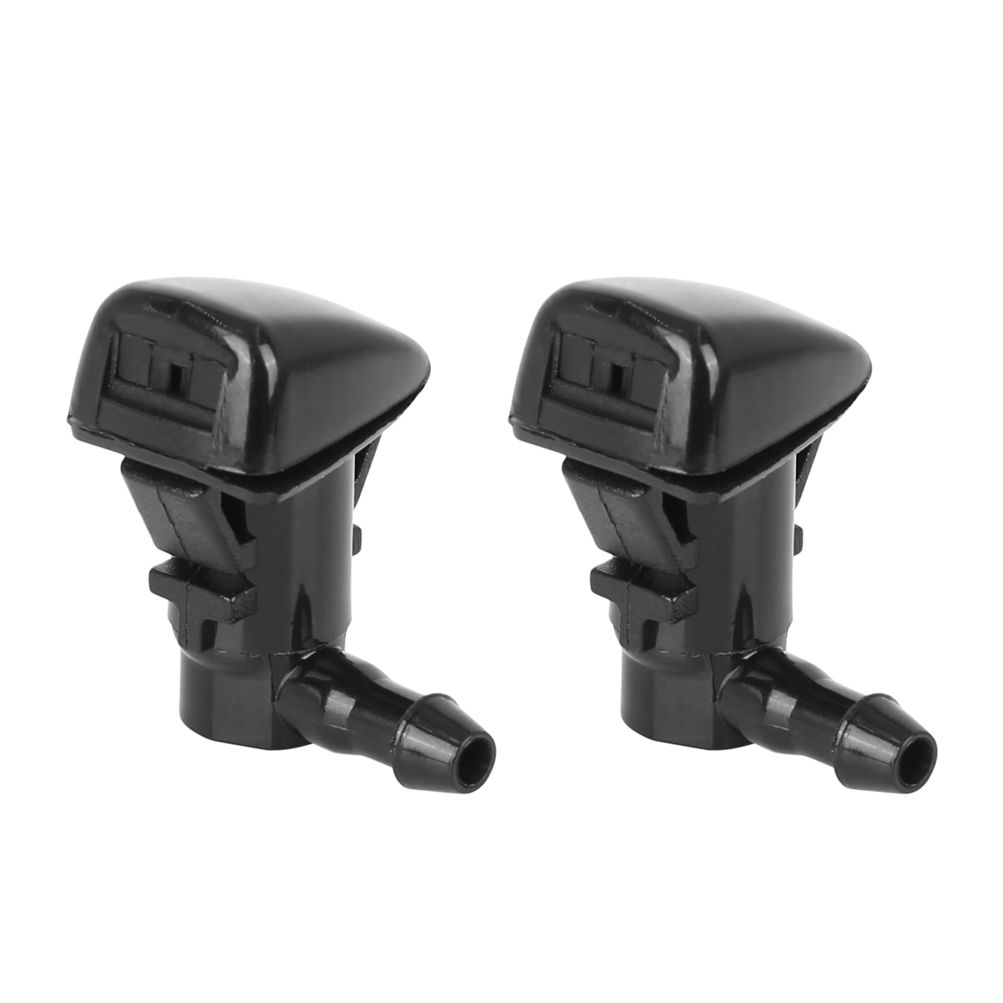 2pcs Front Windshield Washer Fluid Spray Jet Nozzle Kits For Ford Edge 2007-2010
