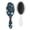 White-120, variant on Floral and Bee Artwork Hair Brush, Retro Tropical Flower Detangling Paddle Brush with Artistic Watercolor Pattern