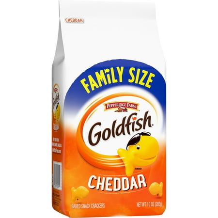 Pepperidge Farm Family Size Cheddar Goldfish Snack Crackers - 10oz