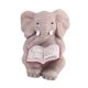 thumbnail image 2 of Estatua de elefante, figura de animal, adorno para dormitorio, escritorio, sala de estar, boda, resina Libro de mirar 9x12cm, 2 of 9