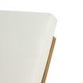 thumbnail image 2 of Lindero Outdoor Acacia Wood Chaise Lounge with Cushion (Set of 4), Teak and Cream, 2 of 7