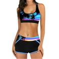 thumbnail image 1 of Conjunto de bikini con estilo para mujer Traje de baño de dos piezas con estampado Sling Traje de baño Ropa de playa OAVQHLG3B Store lin121212, 1 of 4