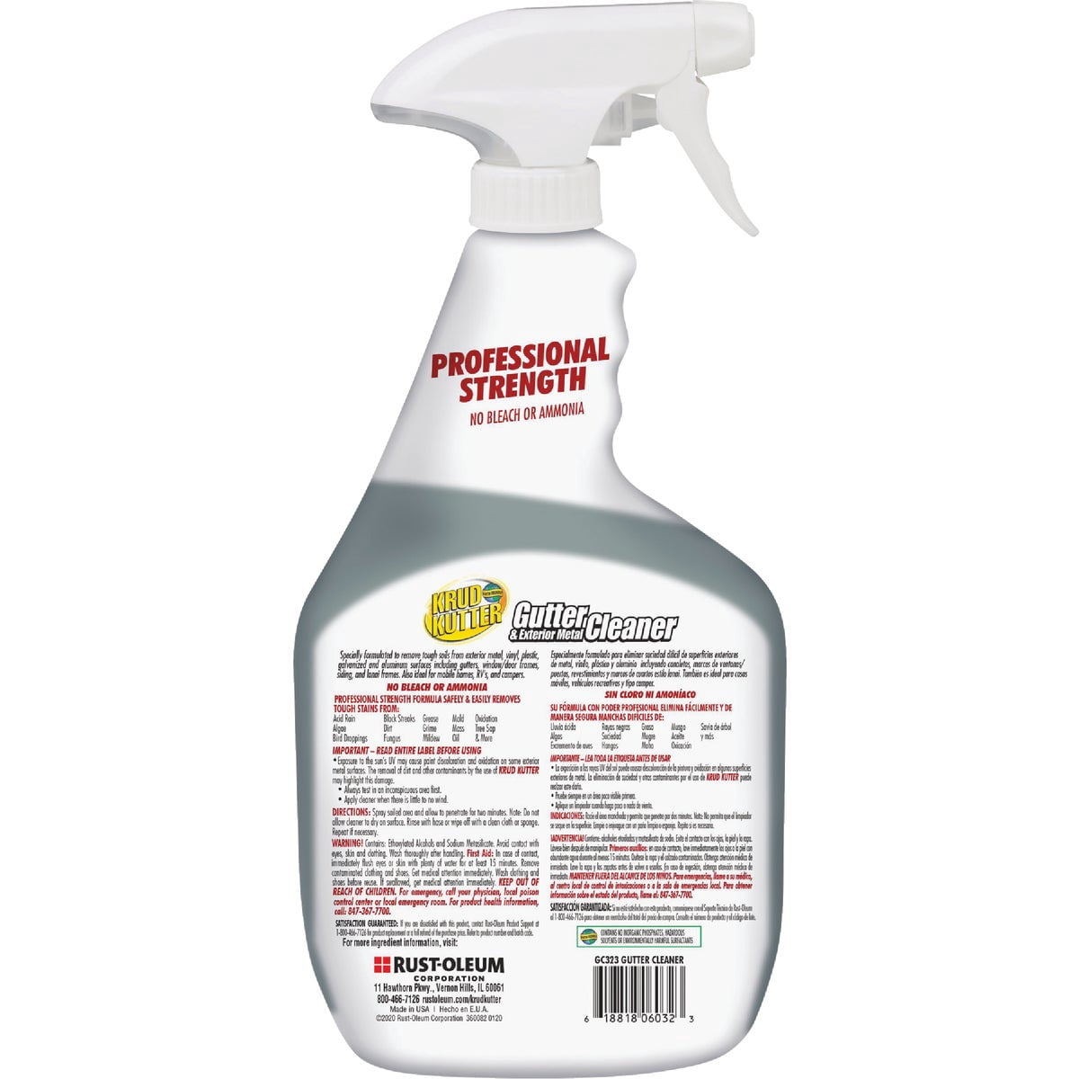 Krud Kutter Gutter & Exterior Metal Cleaner, 32 oz