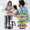 thumbnail image 5 of Funpisea 360° Rotating Coffee Pod Holder, Detachable K-Cup Organizer for Countertop, 5 of 8