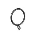 thumbnail image 1 of Unique Bargains Curtain Rings Metal 1.5 Inch Inner Dia Drapery Ring for Curtain Rods Black 24 Pcs, 1 of 3