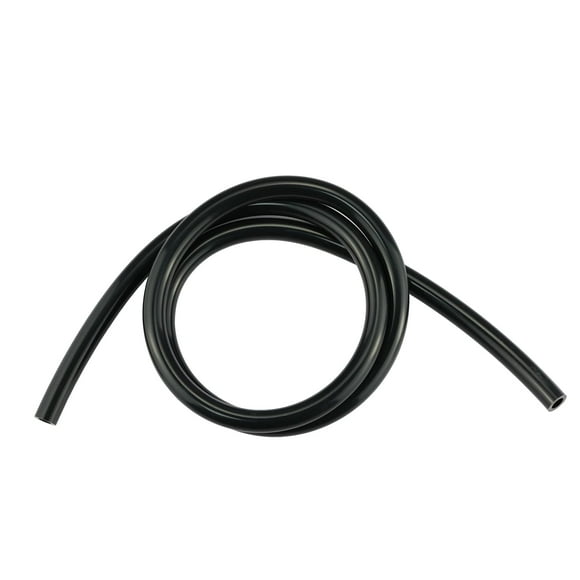 Ucreative Manguera de tubo de vacío de silicona de alta temperatura, 5 pies de diámetro interior, 3/8 "(10 mm), presión máxima de 130 PSI, color negro