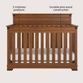 thumbnail image 5 of Child Craft Redmond Crib, Dresser & Chest Nursery Set, 4-in-1 Convertible Crib, Coach Cherry, 3-Piece, 5 of 8