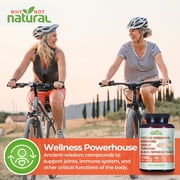 Why Not Natural 5-in-1 Organic Ceylon Cinnamon, Garlic, Berberine Capsules, 120 Count