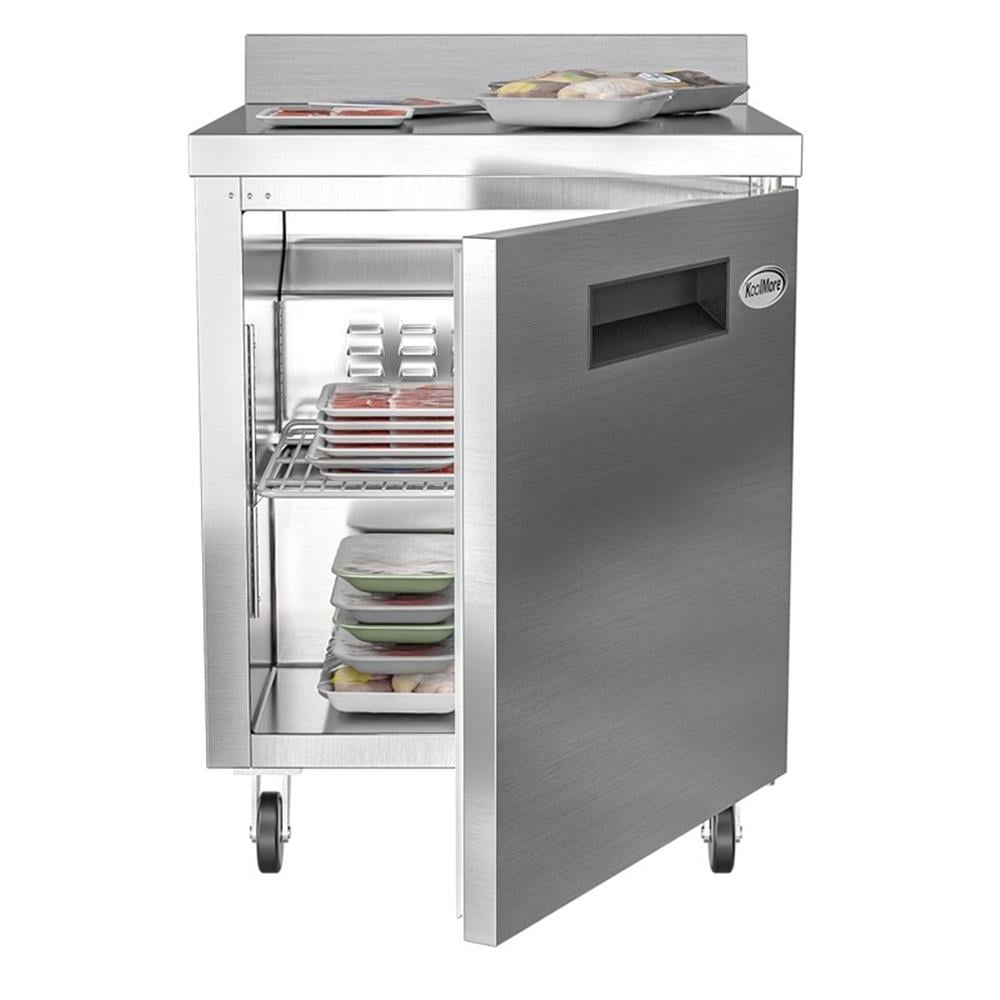 Pemberly Row 27 in. 1-Door Worktop Freezer With 3.5 in. Backsplash-6.3 Cu Ft.