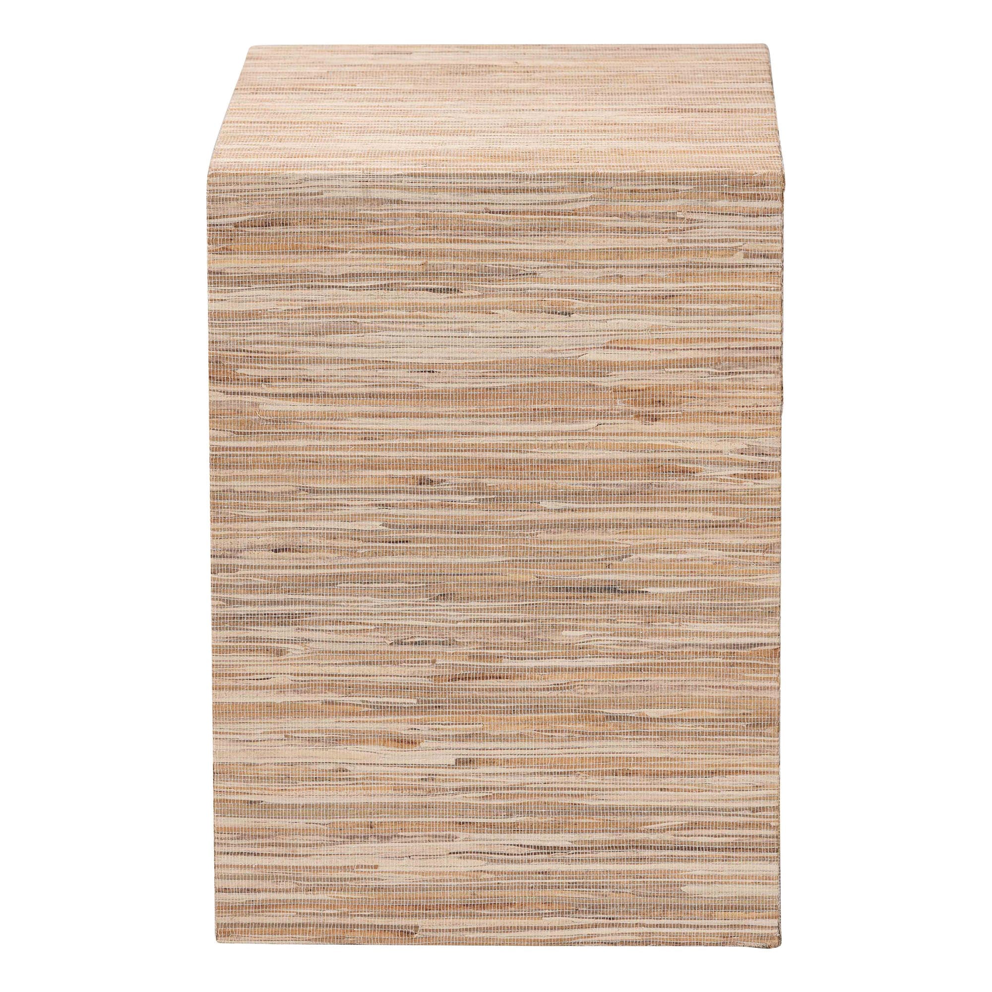 bali & pari Julia Boho Nightstand, 1-Drawer, Natural