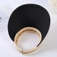 thumbnail image 3 of Hat for Women , Sunhat , Packable Sun Hats for Women Travel Woven Sliding Sunshade Hat for Women and Men Adjustable Sports Sun Visor Cap, 3 of 4