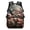 American Flag Deer Print, variant on Uorisanigo School Backpack 17 inch for Preschool Elementary, Lightweight Breathable Lightning Monster Truck Bookbag with Side Mesh Pocket, Perfect for School, Camps and Vacation