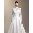 thumbnail image 2 of Vestido de novia Rora Lace Fishbone Maxi sin tirantes, 2 of 6