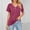 Wine Tunic Cotton Casual Shirts for Women, variant on Womens Tunic Cotton Casual Shirts Cap Sleeve Short Sleeve Blouse Buttons Trendy V Neck Summer Tops Vacation Loose Fit Flowy Casual Shirts Spring Cute Solid Color Basic Tees Black 4