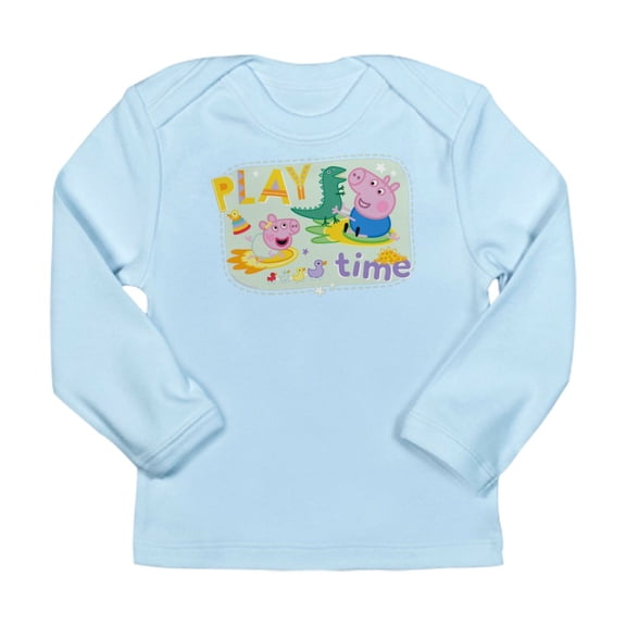 CafePress - Peppa Pig: Play Time Long Sleeve Infant T Shirt - Long Sleeve Infant T-Shirt