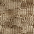 thumbnail image 1 of Ahgly Company Indoor Square Abstract Brown Abstract Area Rugs, 3' Square, 1 of 6