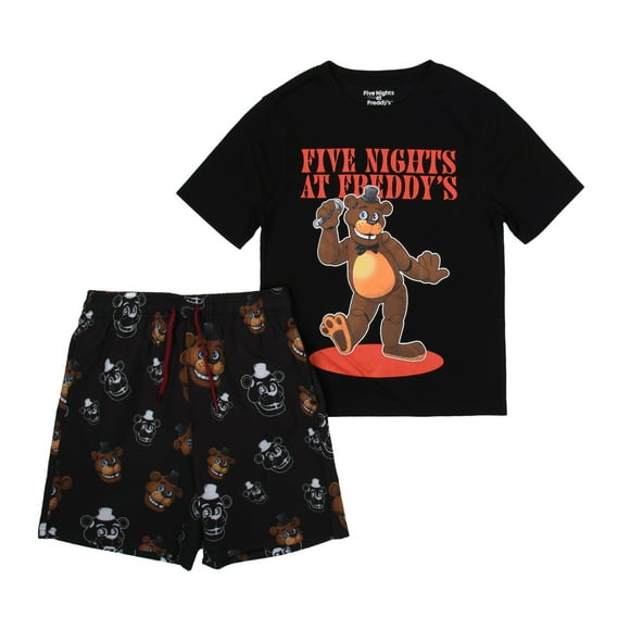 Five Nights at Freddy's Freddy Fazbear Kids T-Shirt and Shorts Set