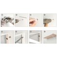 thumbnail image 2 of 4PIN Soporte en L para estante flotante de alta resistencia, soporte de esquina, 2 uds., 2 of 5