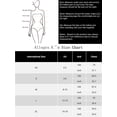 thumbnail image 2 of Top corto metalizado Allegra K blusa de fiesta de un hombro mujer Plata S, 2 of 6