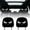 I, variant on 2PCS Funny Cartoon Car Headrest Covers, Universal Cute and Funny Cartoon Eyes Headrest Covers, Car Seat Head Rest Protector for Auto Front Seat Rest Decoration