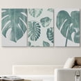 thumbnail image 2 of wall26 Canvas Print Wall Art Set Retro Style Vintage Green Monstera Collage Nature Floral Illustrations Realism Rustic Scenic Colorful Wilderness for Living Room, Bedroom, Office - 16"x24"x, 2 of 5