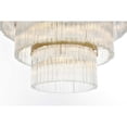 thumbnail image 4 of Elegant Lighting Harlow 32" Chandelier in Satin Gold, 4 of 8