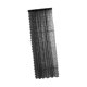 thumbnail image 5 of Cortina de encaje 1 Panel Instalación fácil Romántica Cortina Floral Corta Ventana Drapeada para el balcón de la puerta Puerta del hotel de verano Negro 100x250, 5 of 8