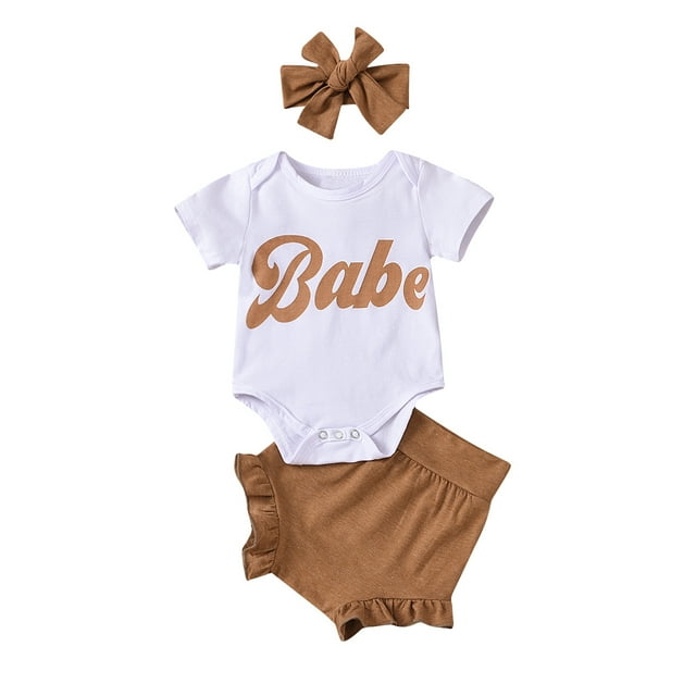 xiaxaixu round neck long-sleeved jumpsuit solid color shorts and headband