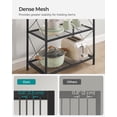 thumbnail image 4 of Shelf SONGMICS - Estante metálico de 4 niveles (32 x 60 x 113 cm), color negro, 4 of 8