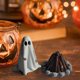 thumbnail image 3 of Ecpecad Ghost Halloween Decor Ghost Fire Resin Ornaments Creative Halloween Holiday Gifts Home Desktop atmosphere Decorations Home Party Yard Patio indoor Outdoor Halloween Decor Props, 3 of 5